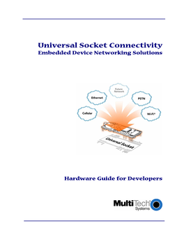 Universal Socket Connectivity Multi-Tech