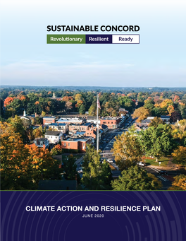 Sustainable Concord Climate Action and Resilience Plan 2020