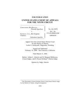 United States Court of Appeals for the Ninth Circuit