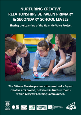 Nurturing Creative Relationships Between Primary & Secondary School Levels