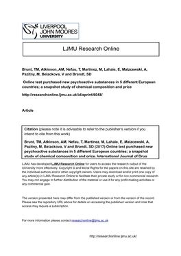 LJMU Research Online