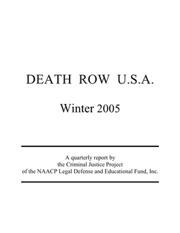 Death Row U.S.A