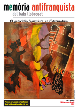 El Genocidio Franquista En Extremadura Autor: José Carmona Autor: José Any 8 Núm