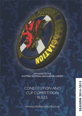 Constitution and Cup Competition Rules