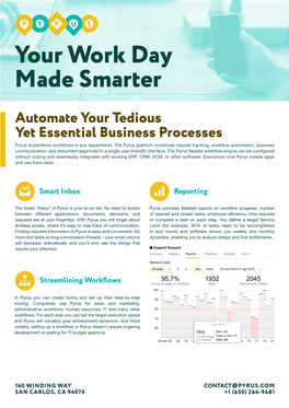 Your Work Day Made Smarter