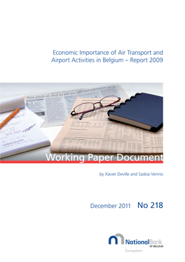 Economic Importance of Air Transport and Airport Activities in Belgium – Report 2009