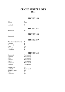 Census Street Index 1871