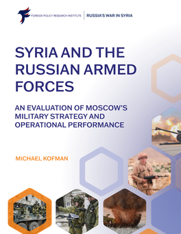 Syria and the Russian Armed Forces