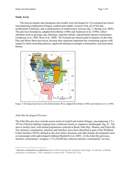 Study Area Description Page 1 of 9