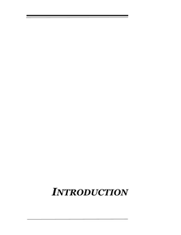 Introduction & Background