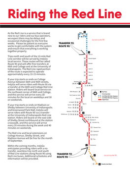 Riding the Red Line