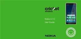 Nokia 3.1 C User Guide