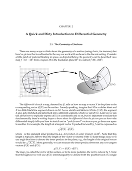 A Quick and Dirty Introduction to Differential Geometry