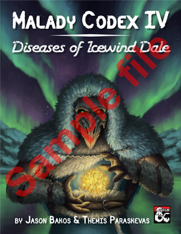 Diseases of Icewind Dale