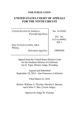 United States V. Lundin