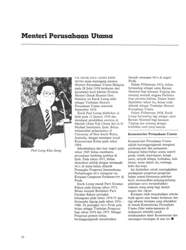 Menleri Perusahaan Utama