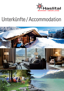 Unterkünfte/Accommodation