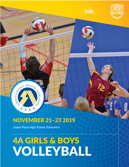 2019 4A Volleyball Championship Program