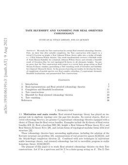 Tate Blueshift and Vanishing for Real Oriented Cohomology 3