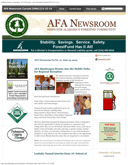 AFA Newsroom - AFA Newsroom Current [V9N12] 6-15-14
