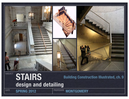 STAIRS Building Construction Illustrated, Ch