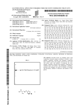 WO 2015/054658 Al 16 April 2015 (16.04.2015) P O P C T