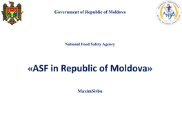 ASF in Republic of Moldova»