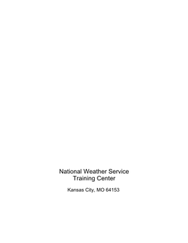 National Weather Service Training Center