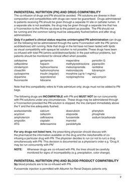 Parentral Nutrition Drug Compatibility.Pdf