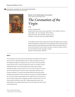 The Coronation of the Virgin