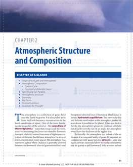 Chapter 2 Atmospheric Structure and Composition