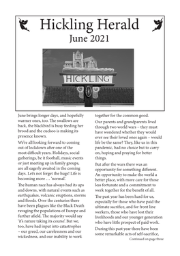 Hickling Herald June 2021