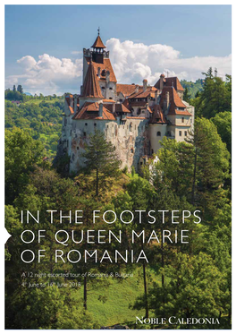 In the Footsteps of Queen Marie of Romania