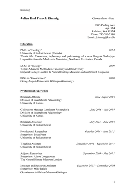 Kimmigj CV 20190807