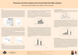 Phoenician and Punic Amphorae from S'urachi