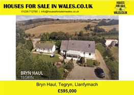 HOUSES for SALE in WALES.CO.UK 01239 712760 | Info@Housesforsaleinwales.Co.Uk