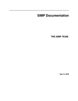 6.4.0-0 Release of SIMP, Which Is Compatible with Centos and Red Hat Enterprise Linux (RHEL)