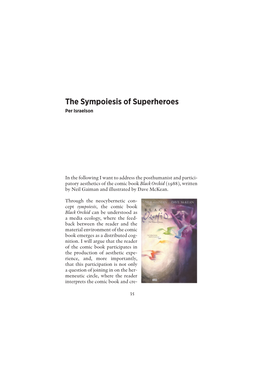 The Sympoiesis of Superheroes Per Israelson