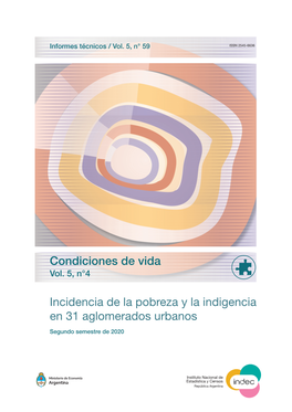 Incidencia De La Pobreza Y La Indigencia En 31 Aglomerados Urbanos