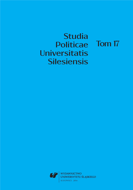 Studia Politicae Universitatis Sil