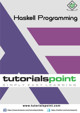 Preview Haskell Tutorial (PDF Version)