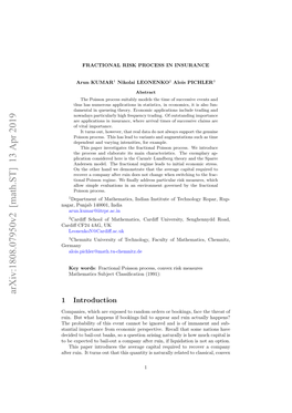 Fractional Poisson Process