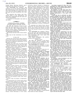 Congressional Record—House H6449
