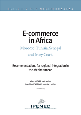 E-Commerce in Africa Morocco, Tunisia, Senegal and Ivory Coast