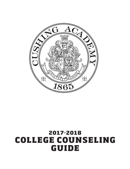 College Counseling Guide Mission Statement