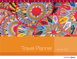 Travel Planner January 2020