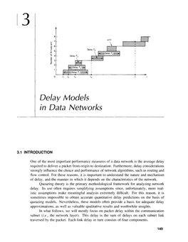 Delay Models in Data Networks