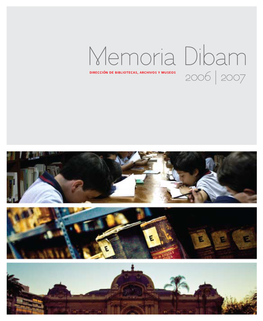 Memoria Dibam 2006-2007