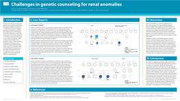 Challenges in Genetic Counseling for Renal Anomalies