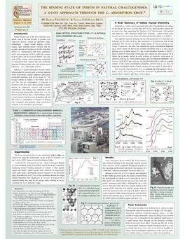 The Binding State of Indium in Natural Chalcogenides: In